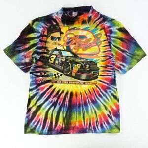 Dale Earnhardt Goodwrench Racing Tee Men’s 2XL Checkered Flag NASCAR #3 T-Shirt